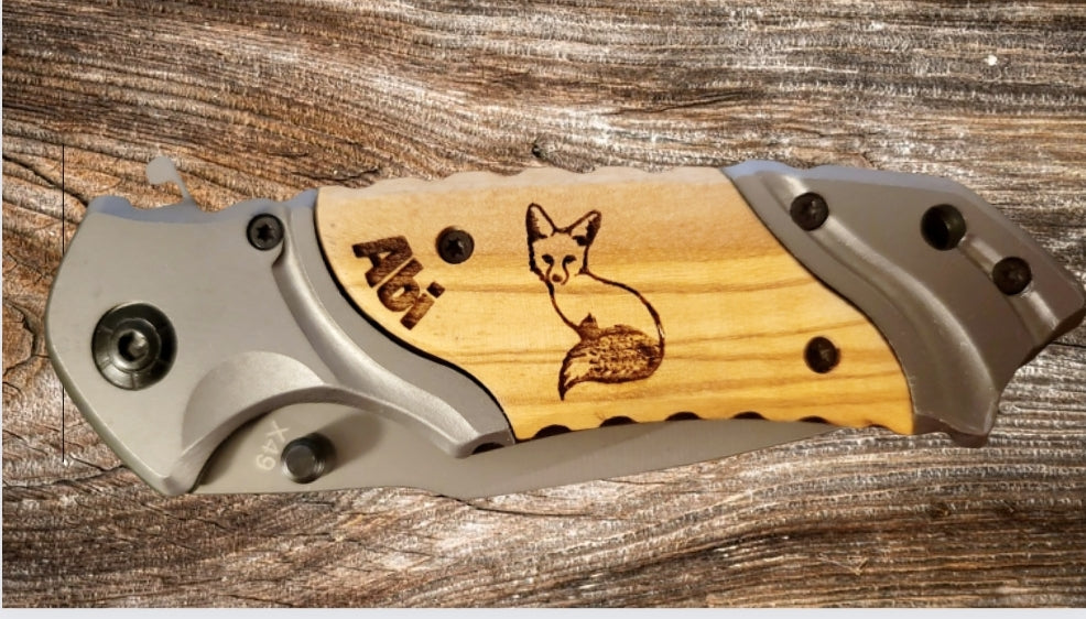 Browning Pocket Knife - Custom Engraved