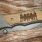 Demascus Folding knife