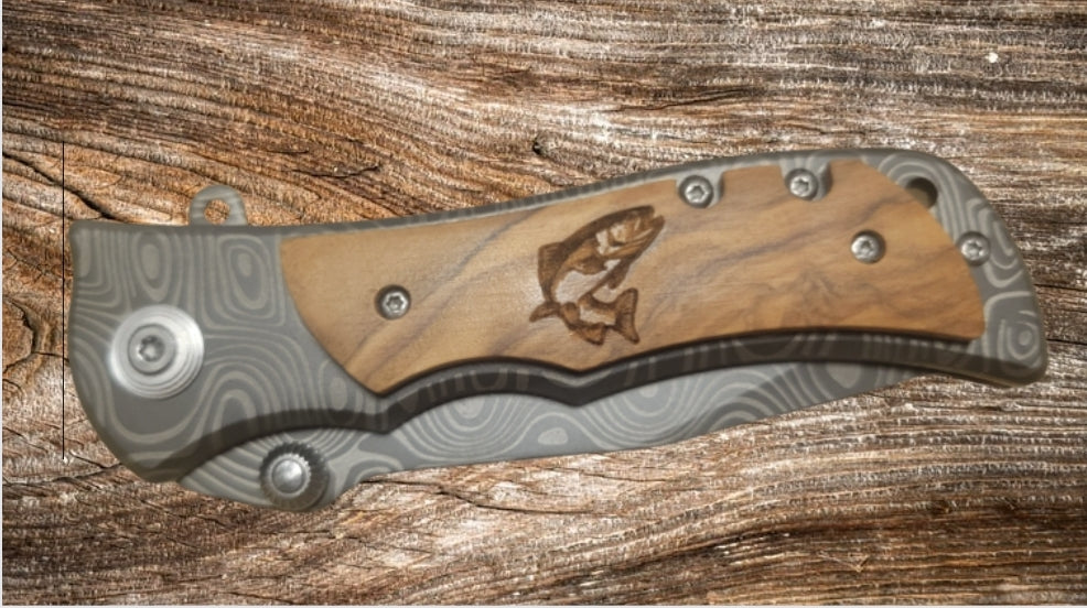 Demascus Folding knife