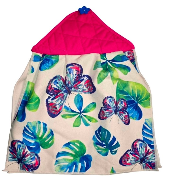 Hanging kitchen hand towel