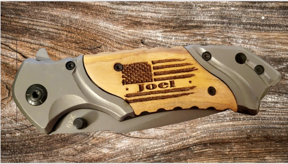 Browning Pocket Knife - Custom Engraved