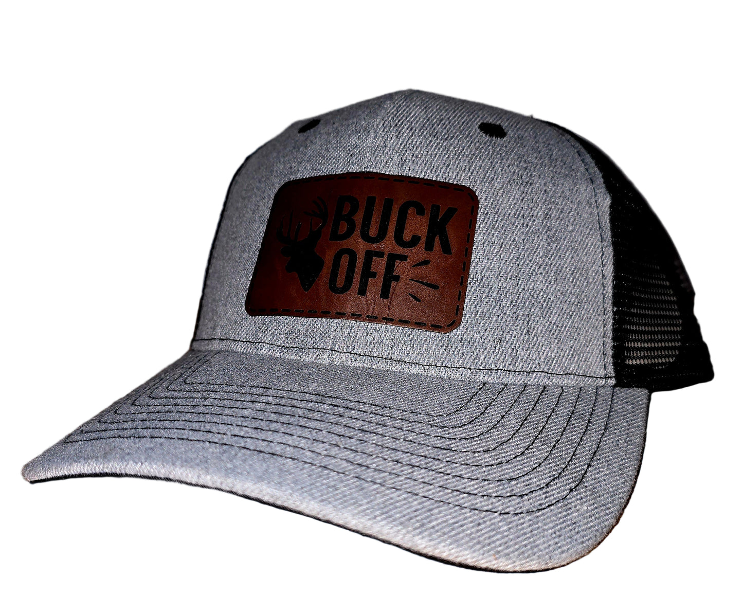 Custom Trucker hat with personalized hat patch