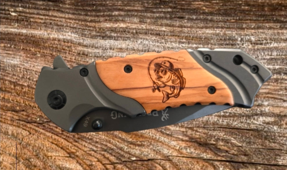 Predesigned Browning x49 pocketknife