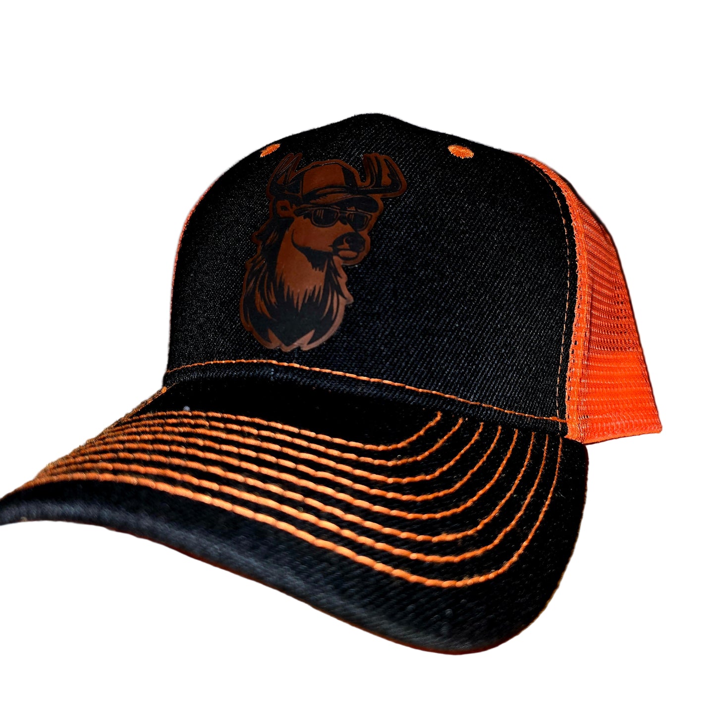 Custom Trucker hat with personalized hat patch