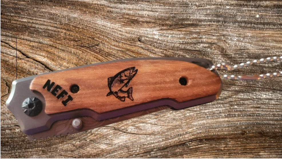 Browning Pocket Knife - Custom Engraved