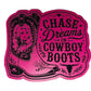 Dolly inspired leatherette patch
