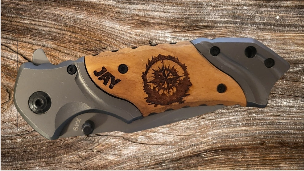 Browning Pocket Knife - Custom Engraved