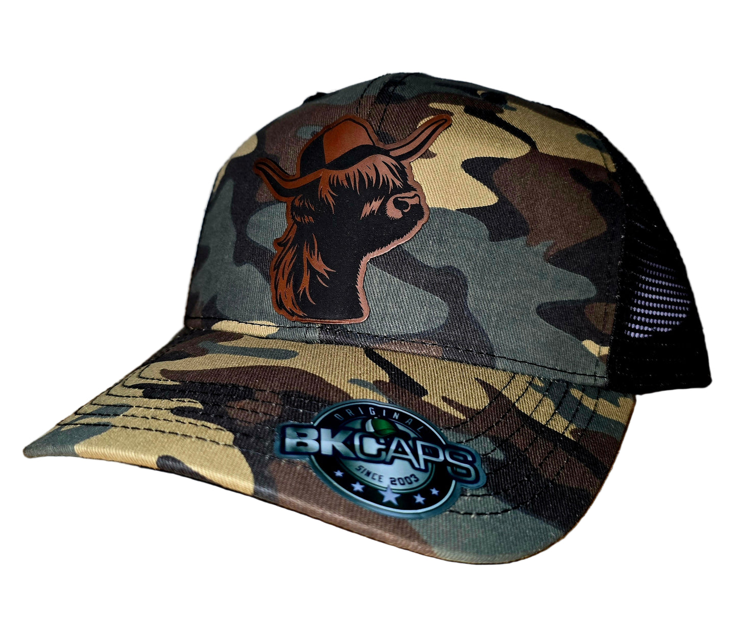 Custom Trucker hat with personalized hat patch