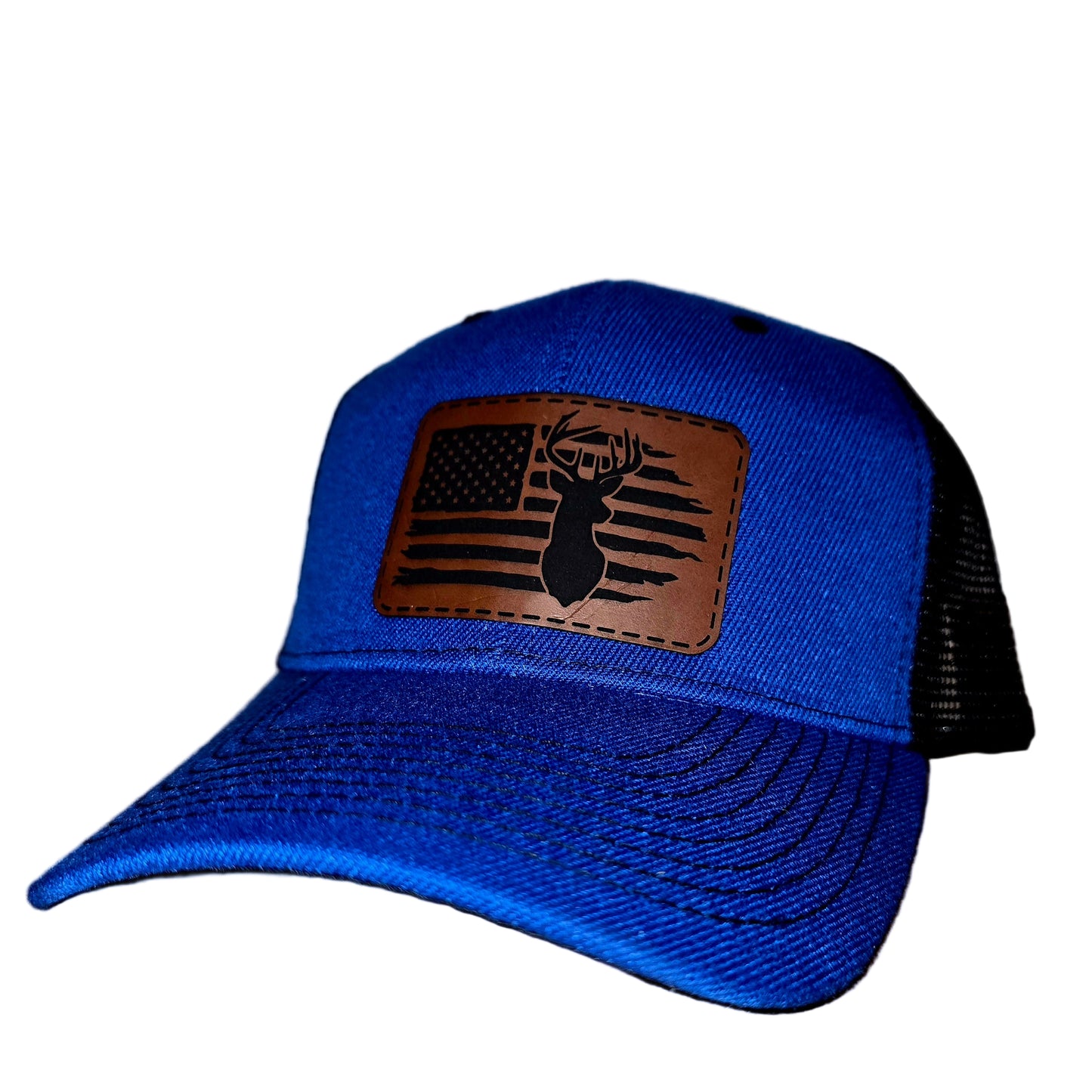 Custom Trucker hat with personalized hat patch