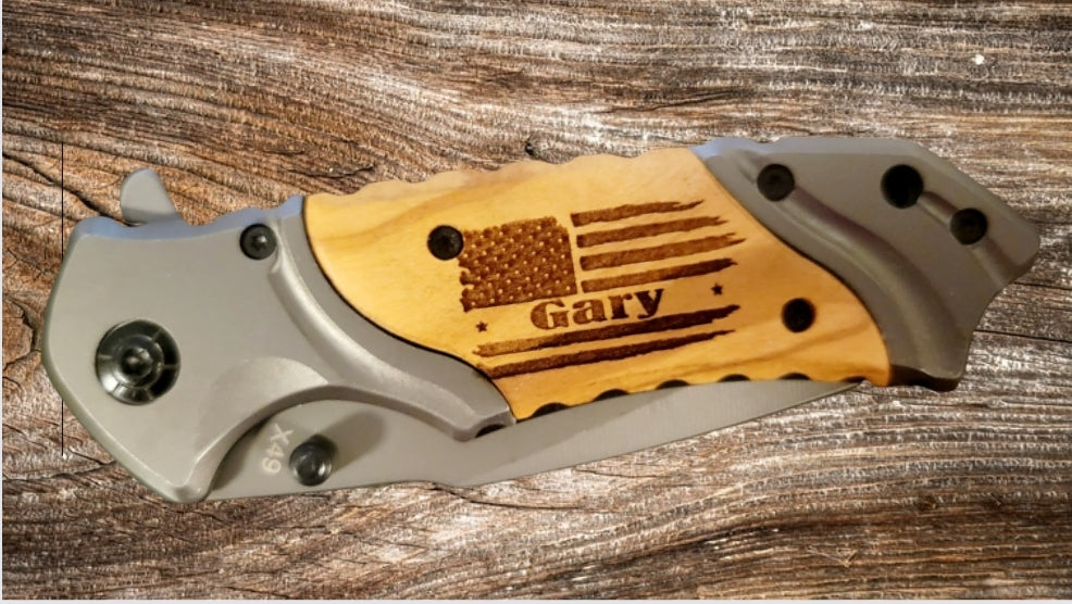 Browning Pocket Knife - Custom Engraved