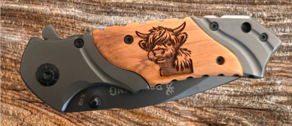 Predesigned Browning x49 pocketknife