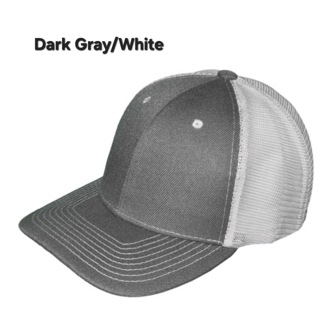 Custom Trucker hat with personalized hat patch