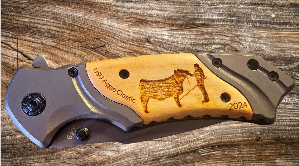 Browning Pocket Knife - Custom Engraved