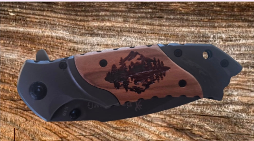 Predesigned Browning x49 pocketknife
