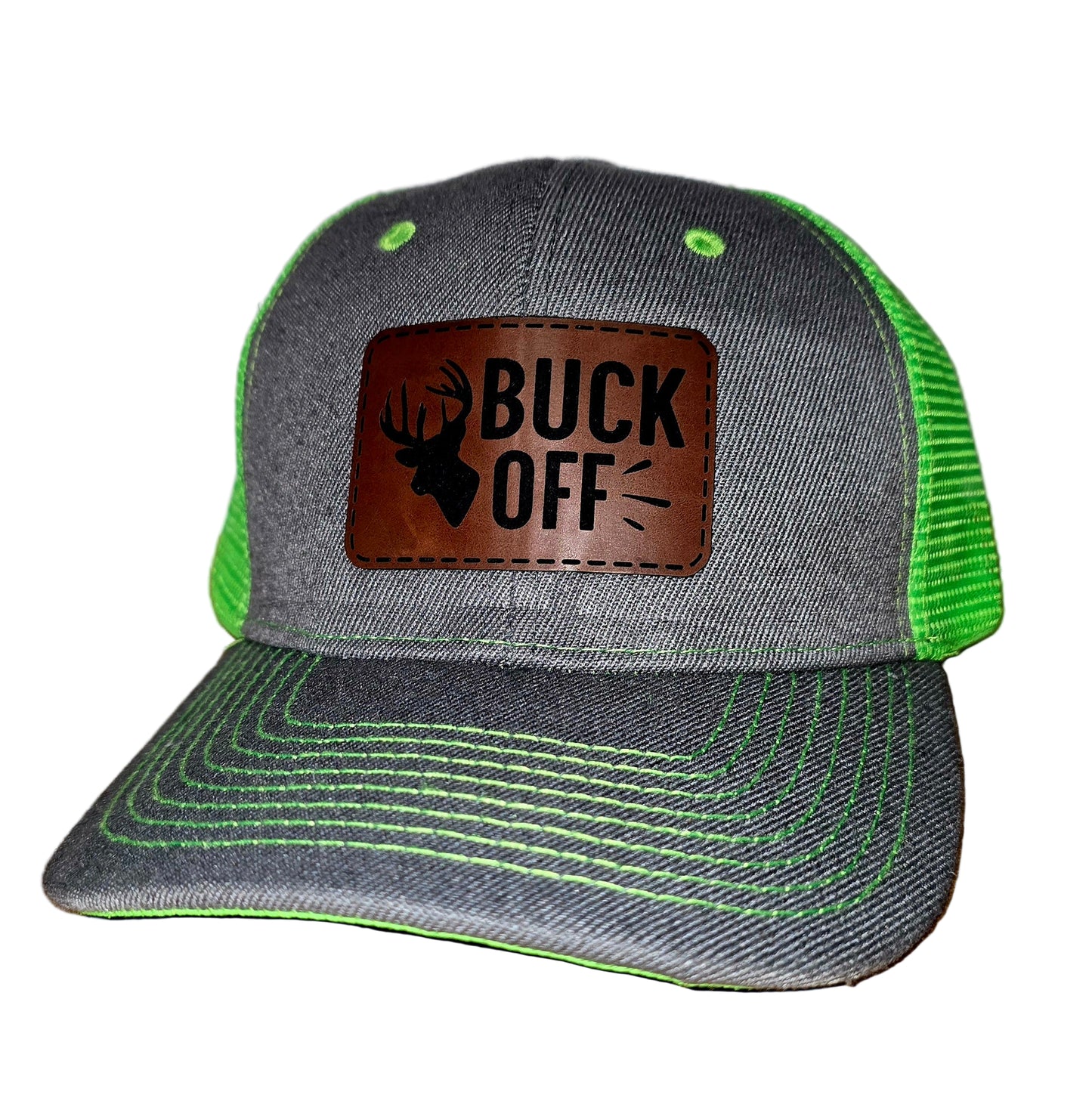 Custom Trucker hat with personalized hat patch