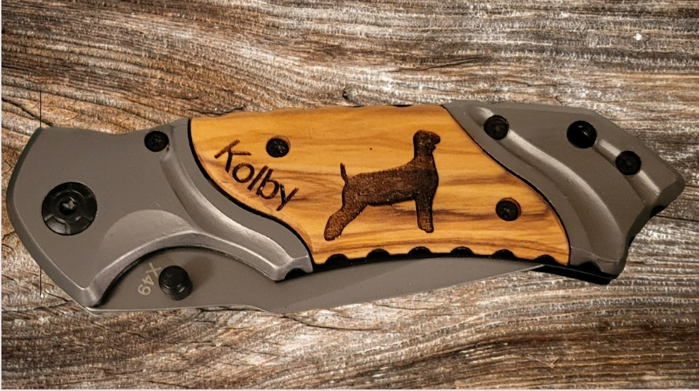 Browning Pocket Knife - Custom Engraved