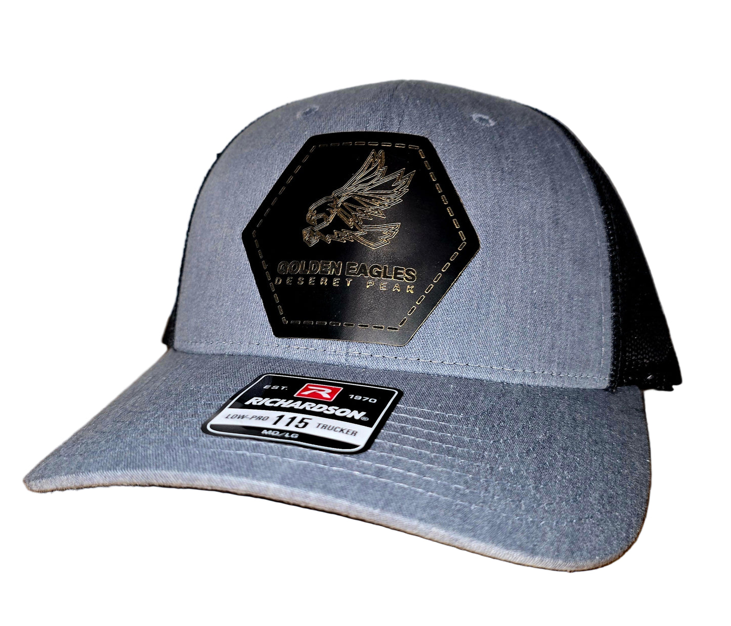 Custom Trucker hat with personalized hat patch