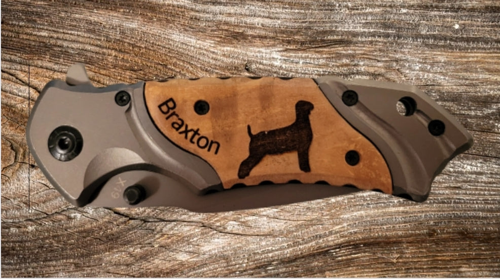 Browning Pocket Knife - Custom Engraved