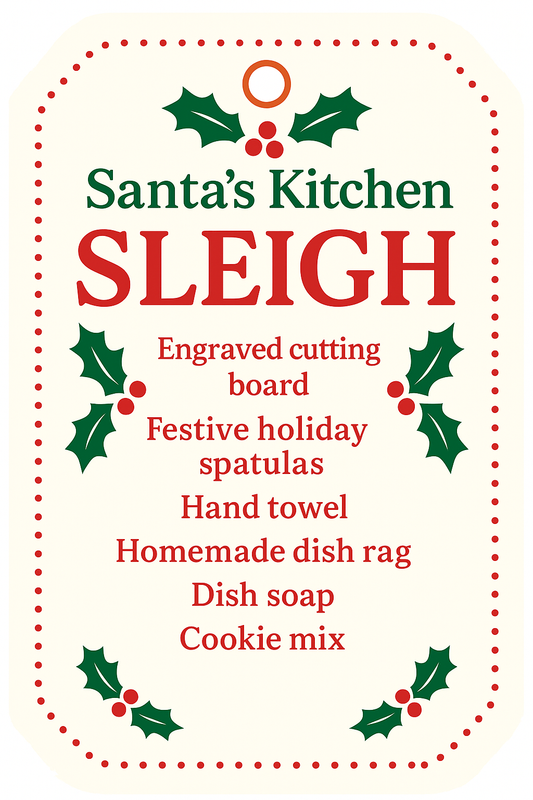 Santa's kitchen sleigh