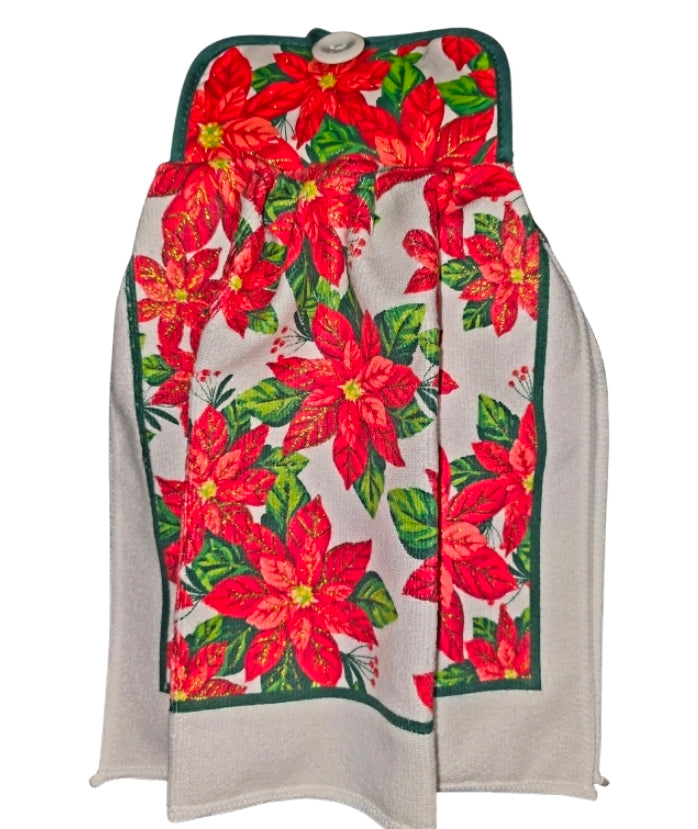 Hanging kitchen hand towel