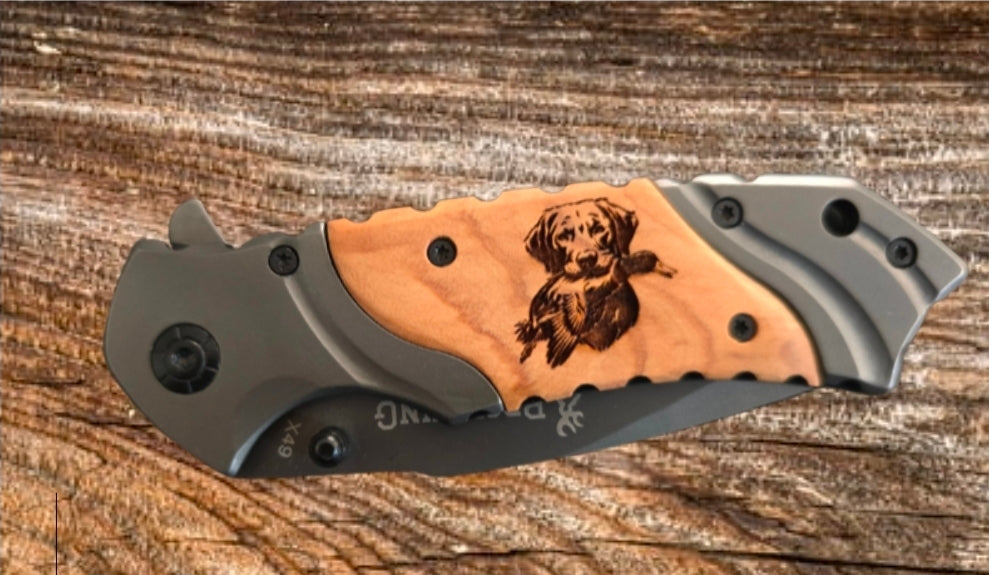 Predesigned Browning x49 pocketknife