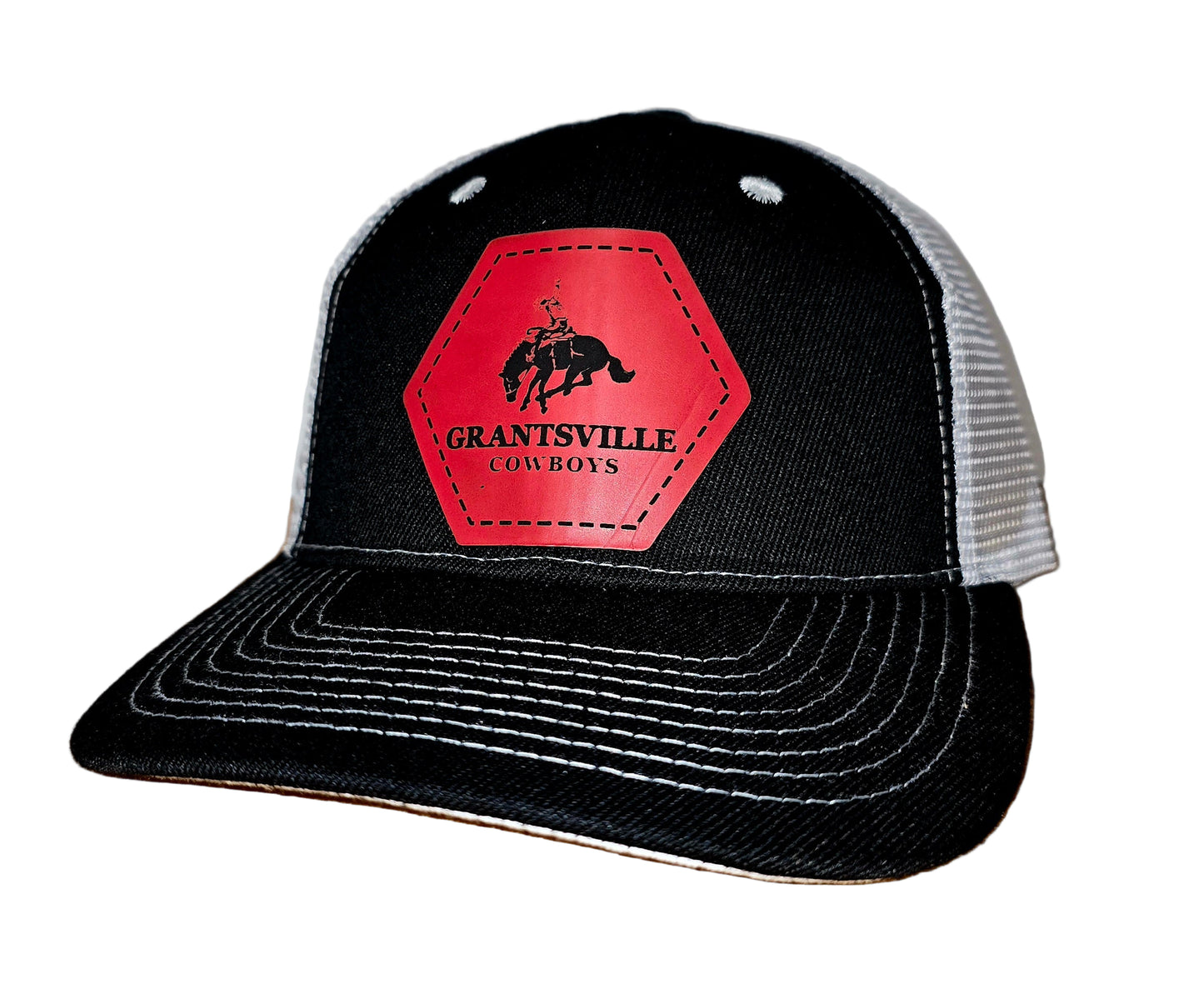 Custom Trucker hat with personalized hat patch