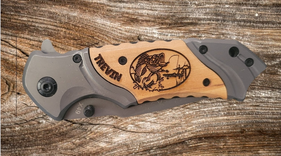 Browning Pocket Knife - Custom Engraved