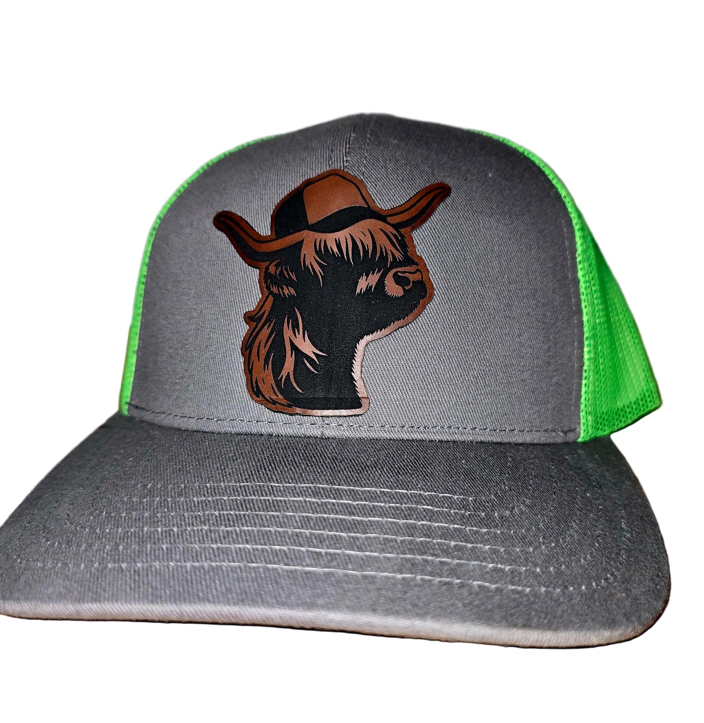 Custom Trucker hat with personalized hat patch