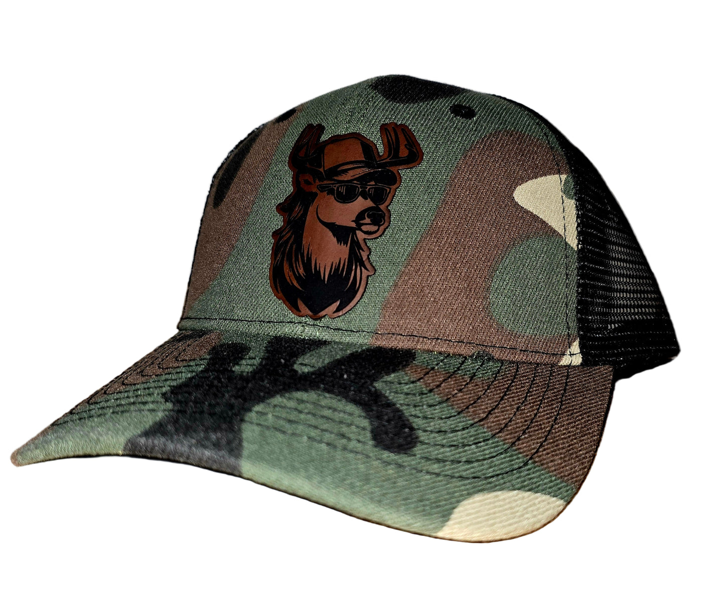 Custom Trucker hat with personalized hat patch