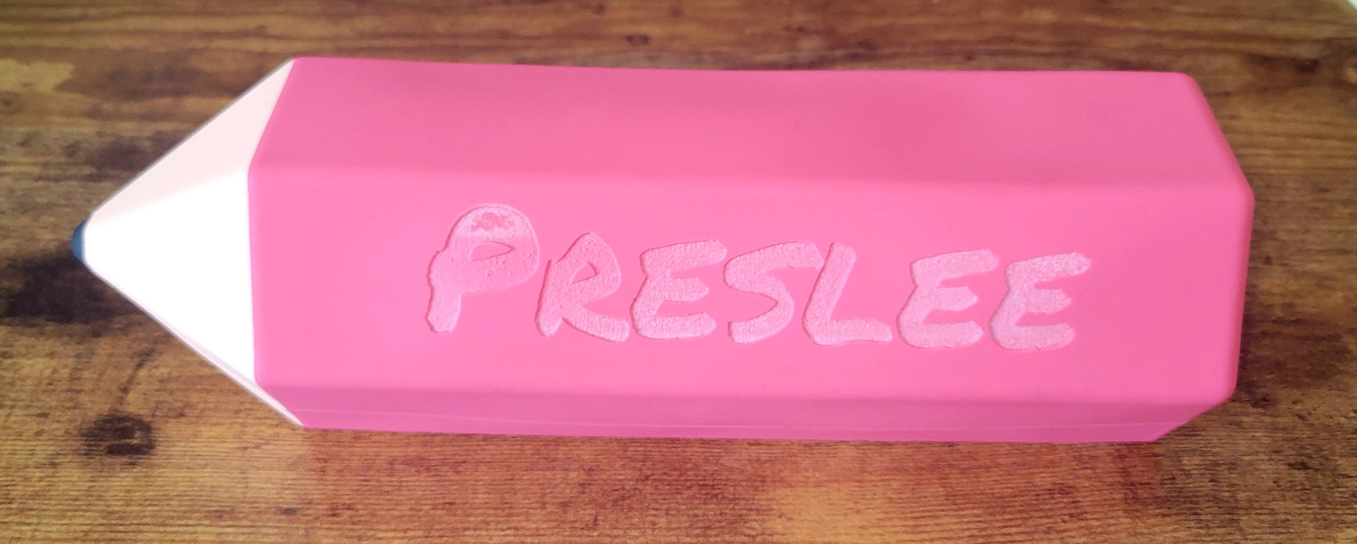 Personalized Jelly Pencil Pouch — Amores by Kei Online Store