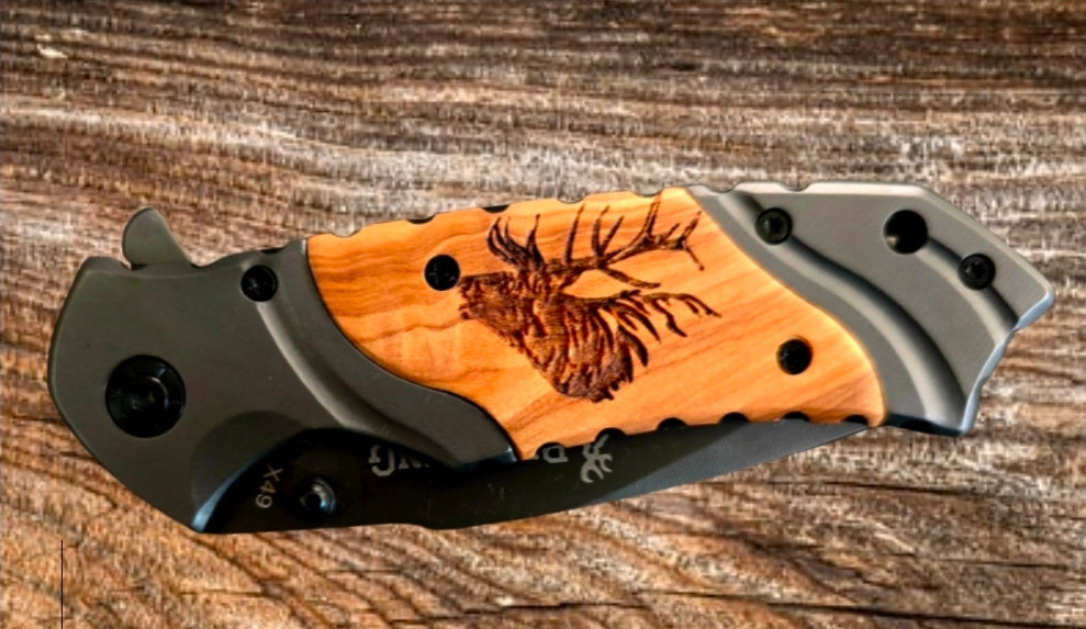 Predesigned Browning x49 pocketknife