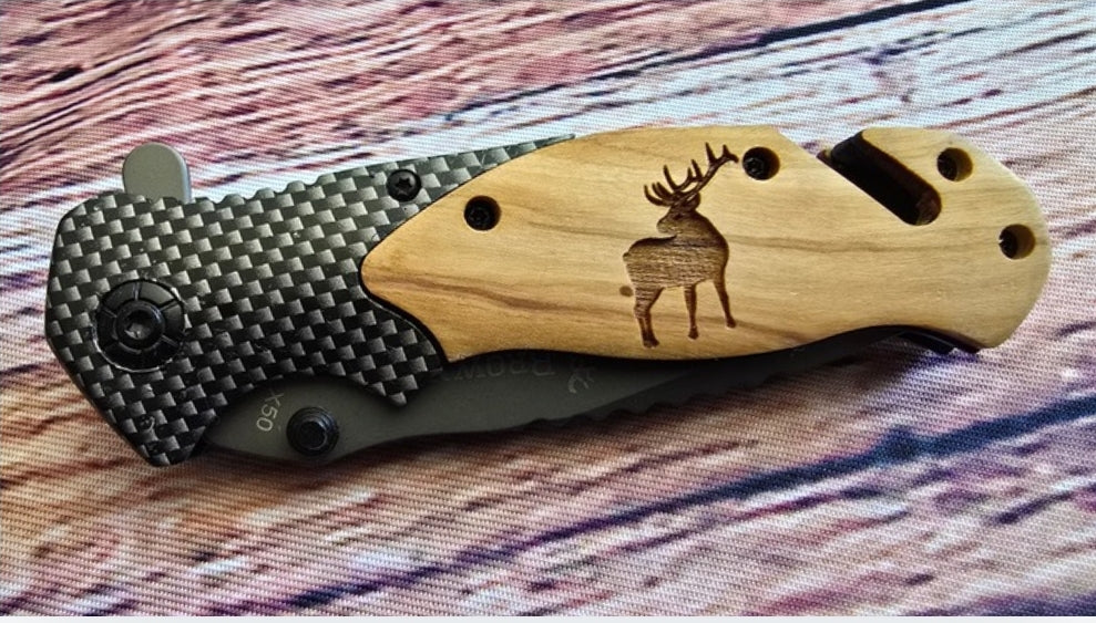 Predesigned Browning X50  pocketknife