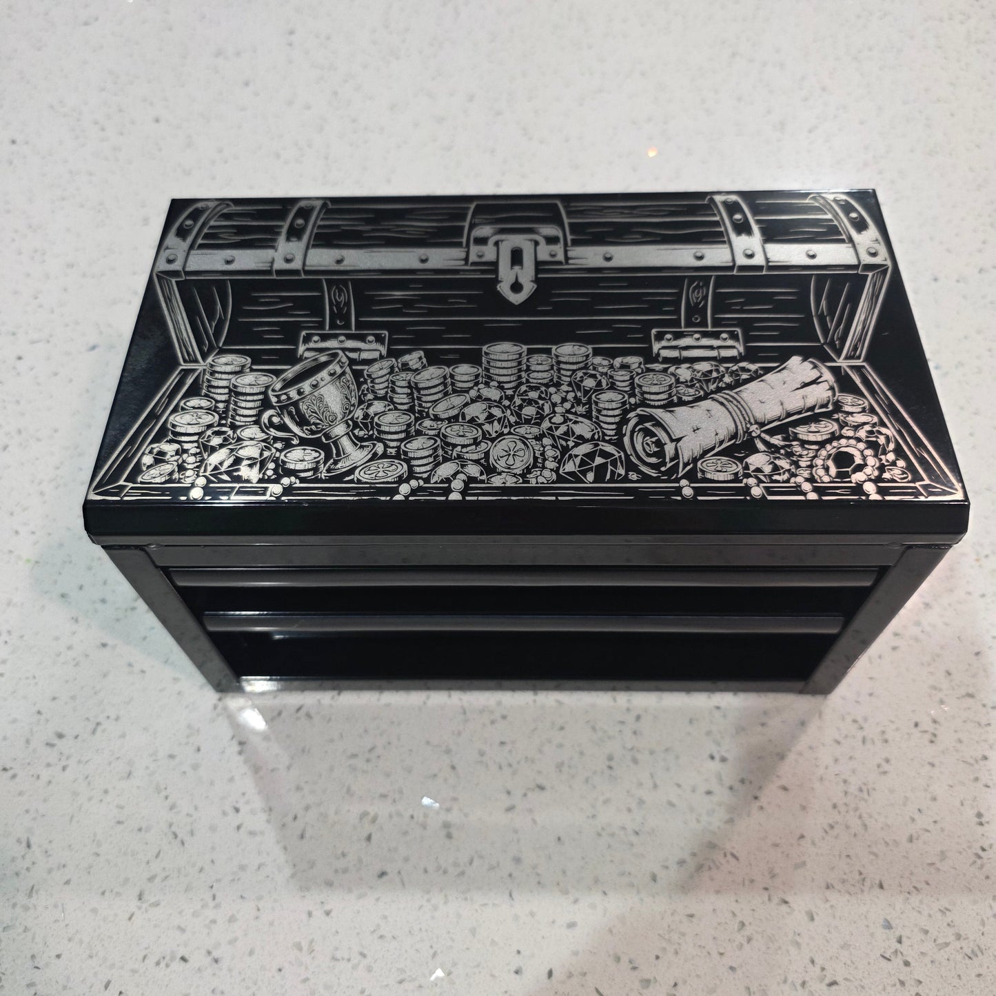 PreMade Mini Toolbox - Treasure Chest