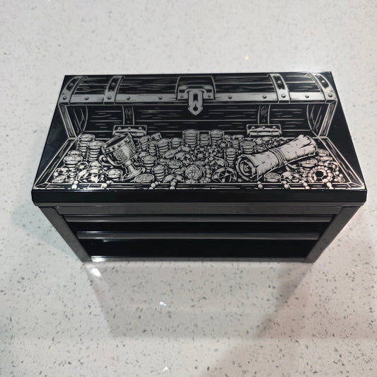PreMade Mini Toolbox - Treasure Chest