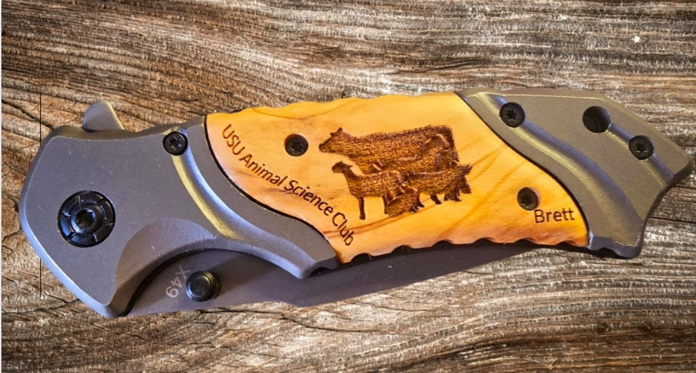 Browning Pocket Knife - Custom Engraved