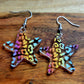 Cheetah Rainbow Print Earrings