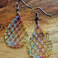 Cheetah Rainbow Print Earrings