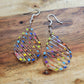 Rainbow Heart Earrings