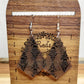 Skull and Lace Earrings