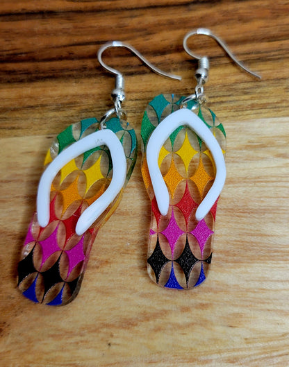 Flip Flop Novelty Earrings