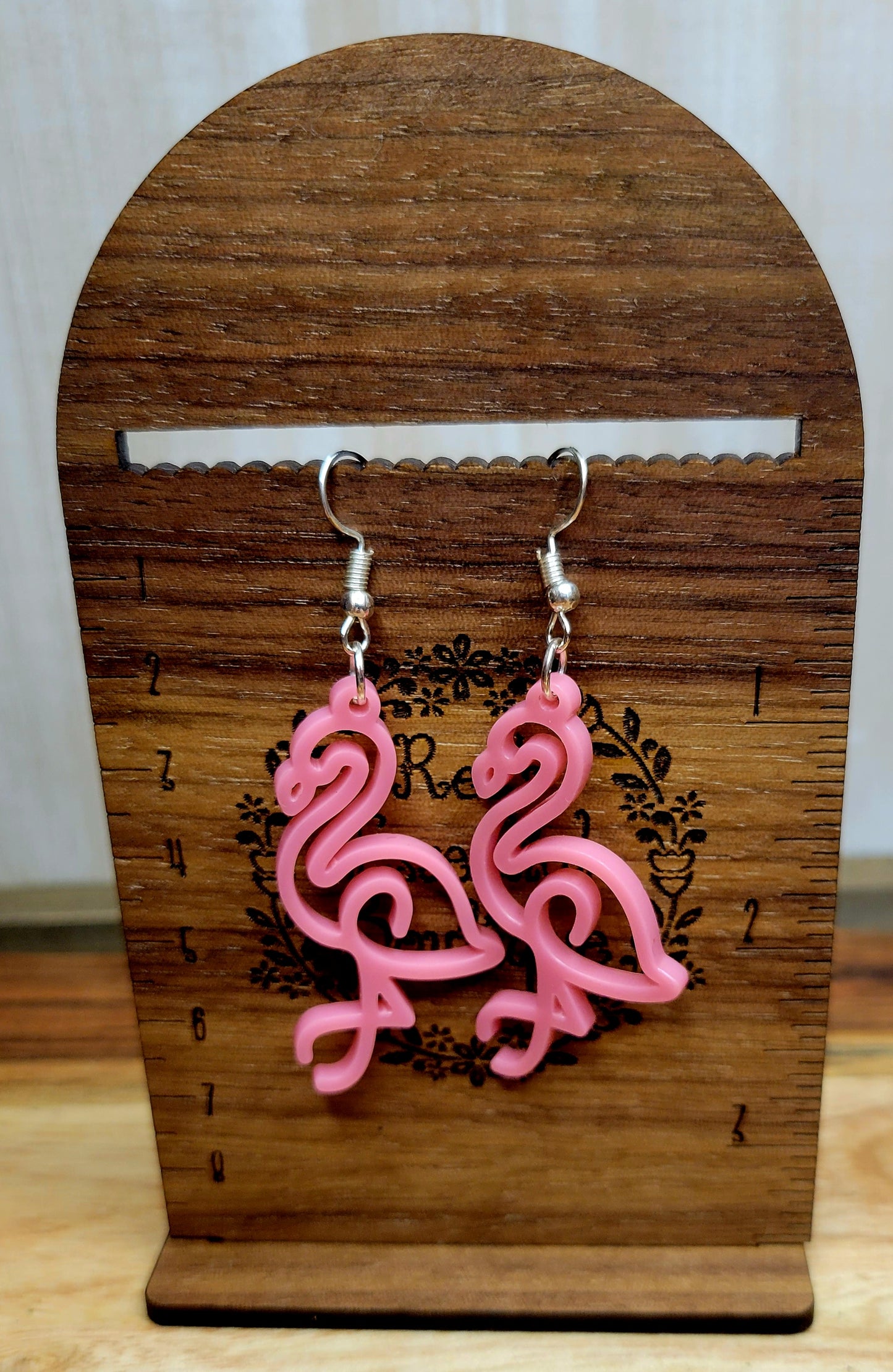 Pink Flamingo Earrings