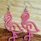 Pink Flamingo Earrings