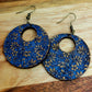 Floral Round Earrings