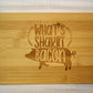 Cutting Boards: (On-hand) - Pre-Designed Cutting Boards