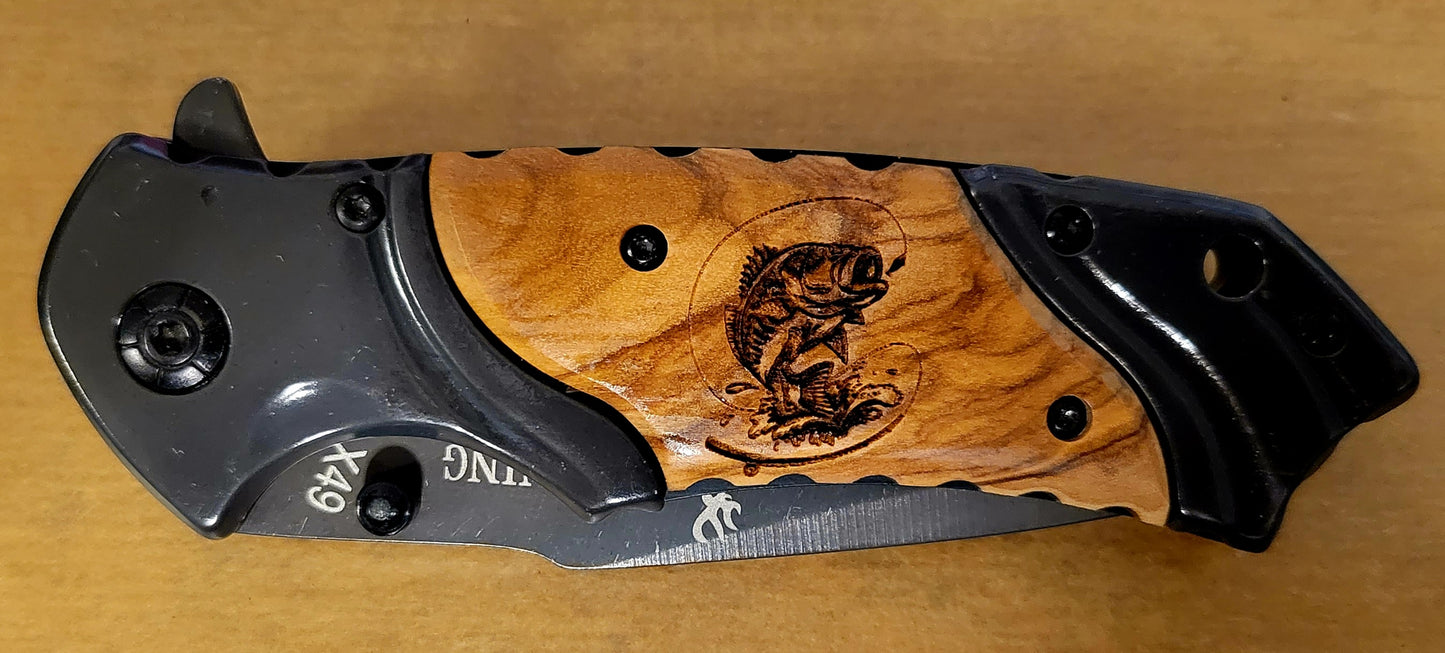 Browning Pocket Knife - Custom Engraved