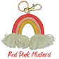 Macramé Rainbow Keychain