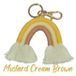 Macramé Rainbow Keychain
