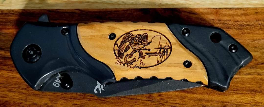 Browning Pocket Knife - Custom Engraved