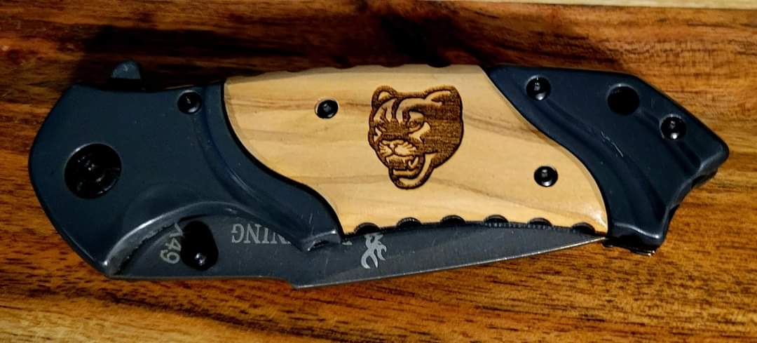 Browning Pocket Knife - Custom Engraved