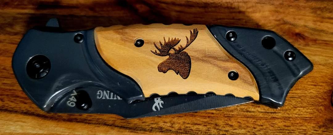 Browning Pocket Knife - Custom Engraved